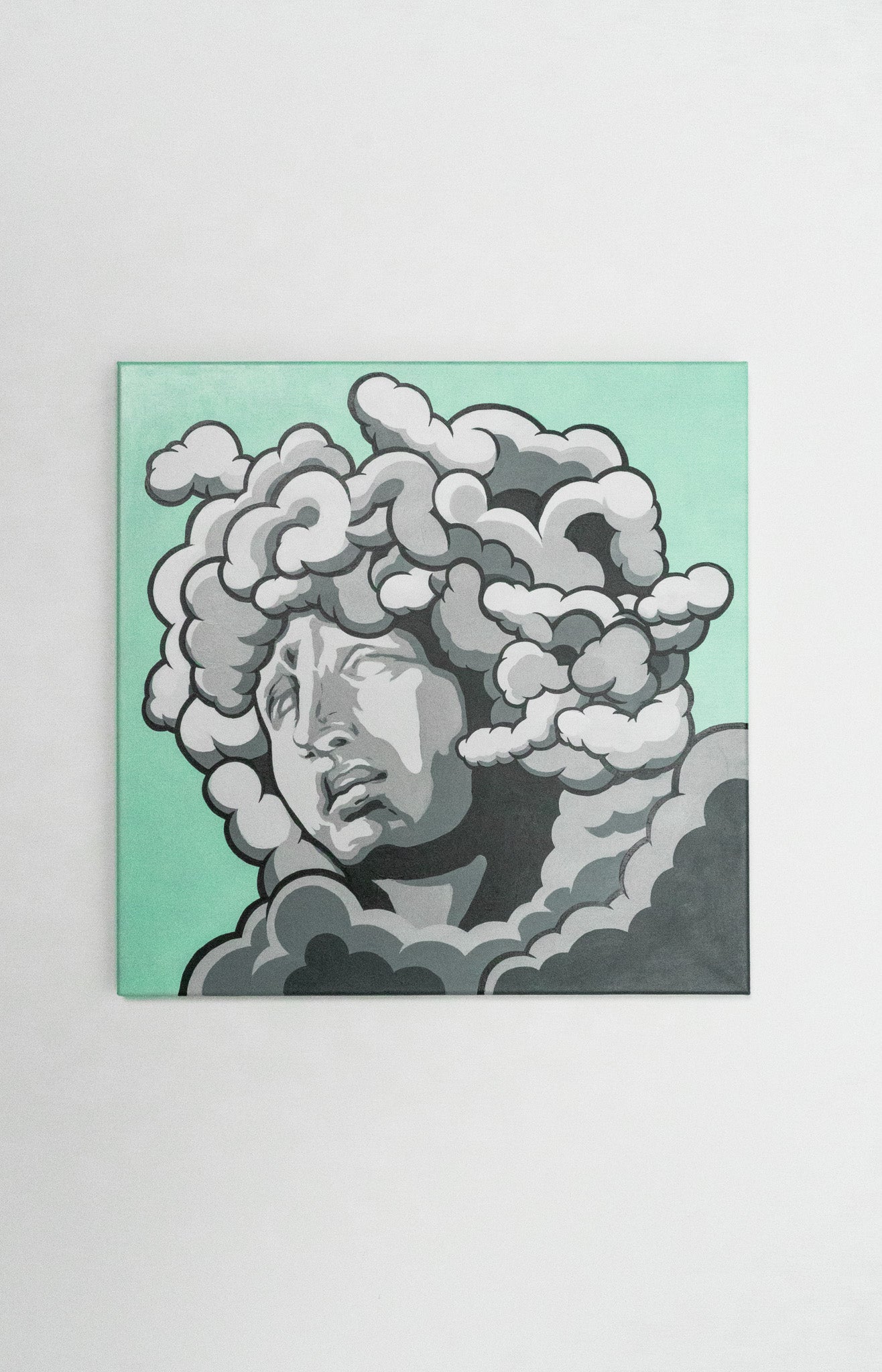 Medusa Cloud canvas Painting