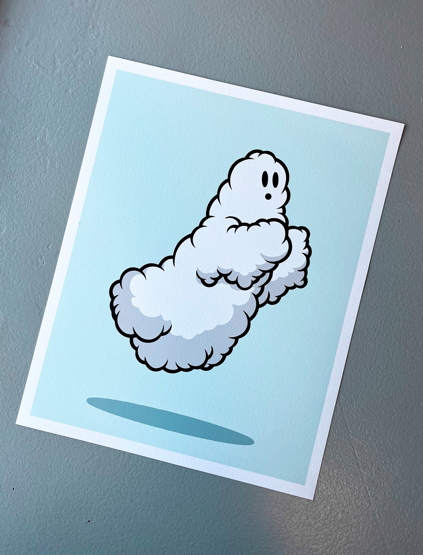 Ghost Cloud Art Print